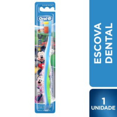 Escova Dental Oral B Kids Mickey Suave Macia