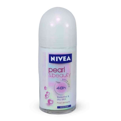 Desodorante Nivea F Roll-On Pearl e Beauty 50ML