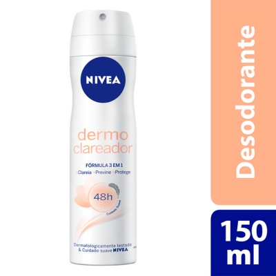 Desodorante Nivea F Aero Dermo Clareador 3 Em 1 150ML