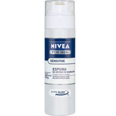 Espuma de Barbear Nivea For Men Sensitive 200ML