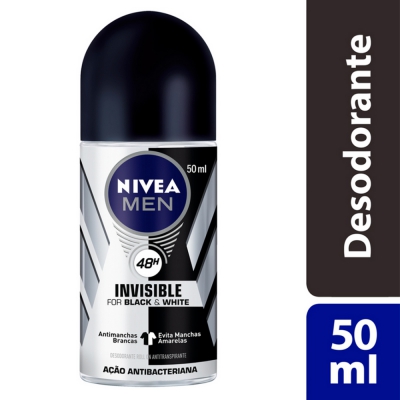 Desodorante Nivea M Roll-On Black/white Power 50ML
