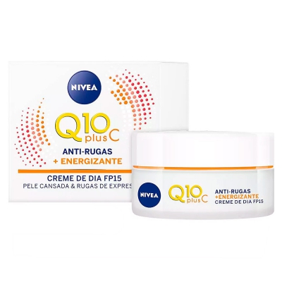 Creme Facial Nivea Antissinais Q10 Energy Fps15 50G