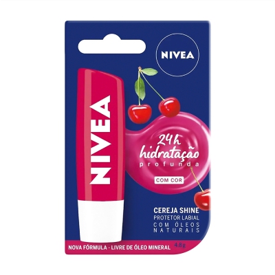 Hidratante Labial Nivea Cereja 4.8G