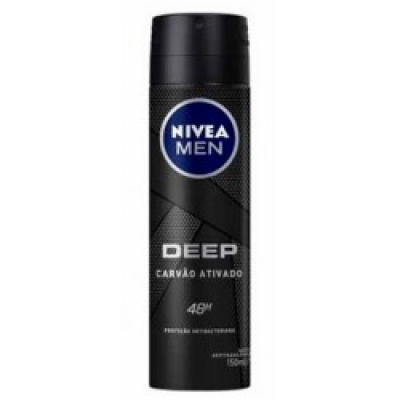Desodorante Nivea M Aero Deep Original Carvão Ativado 150ML