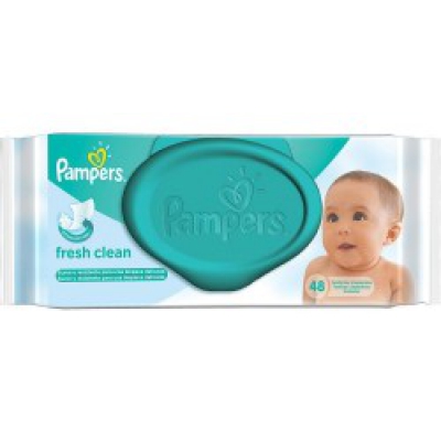 Lenço Umedecido Pampers Cheirinho de Bebê 48Un