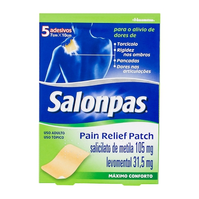 Salonpas Pain Relief Patch 5 Adesivo