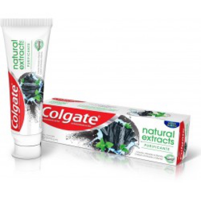 Creme Dental Colgate Natural Extracts Carvão Menta 90G