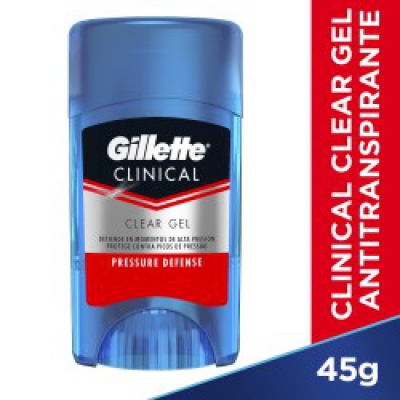 Desodorante Gillette M Clinical Pressure Defense Creme 45G