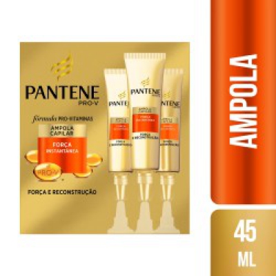 Ampola Capilar Pantene Força Reconstrução 3X15ML
