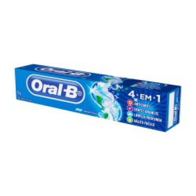 Creme Dental Oral B 4Em1 Menta Fresca 70G