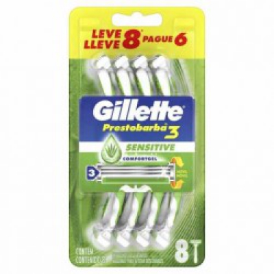 Aparelho de Barbear Gillette Prestobarba3 Sense Care Lv8Pg6U