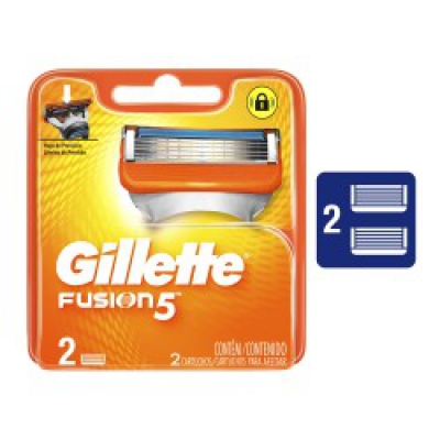 Carga Gillette Fusion5 Com 2Un