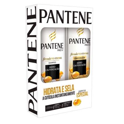 Shampoo+Condicionador Pantene Hidrocauterização 175+175ML