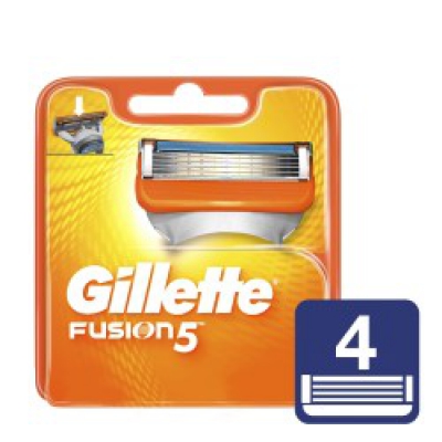 Carga Gillette Fusion5 Com 4Un