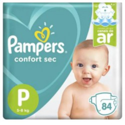 Fralda Pampers Pants Confort Sec Pacotão P 26Un