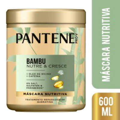 Creme de Tratamento Pantene Bambu 600ML