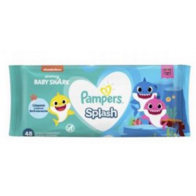 Lenço Umedecido Pampers Splash 48Un