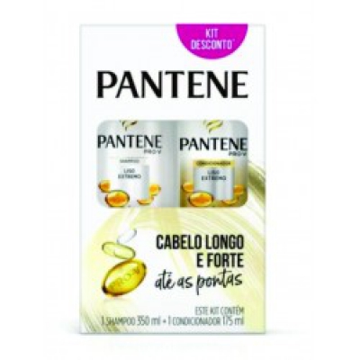 Shampoo+Condicionador Pantene Liso Extremo 350+175ML