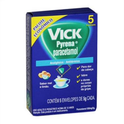 Vick Pyrena Mel & Limão 5Env X 5G