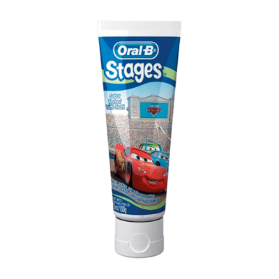 Creme Dental Oral B Stages Carros e Princesas 100G