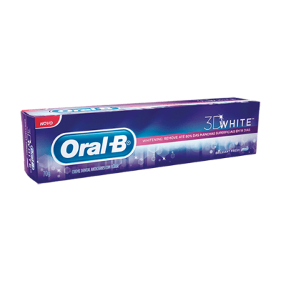 Creme Dental Oral B 3D White 70G