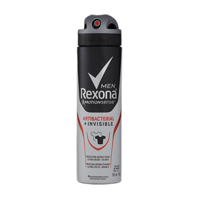 Desodorante Rexona M Aero Antibacteriano Invisible 150ML