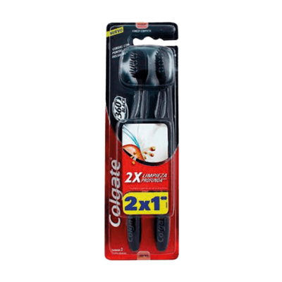 Escova Dental Colgate 360 Black Leve2Un Pague1Un