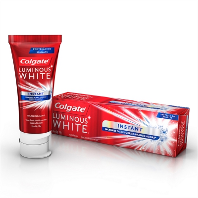 Creme Dental Colgate Luminous White Instant 70G