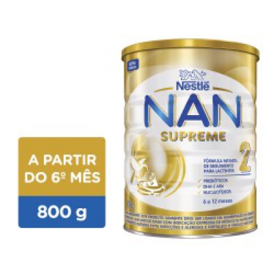Fórmula Infantil Nestle Nan Supreme 2 800G