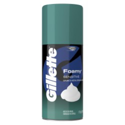 Espuma de Barbear Gillette Foamy Pele Sensível 175G