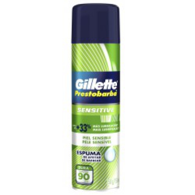 Espuma de Barbear Gillette Sensitive Pele Sensível 150G