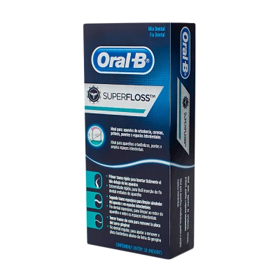 Fio Dental Oral B Super Floss 50Un