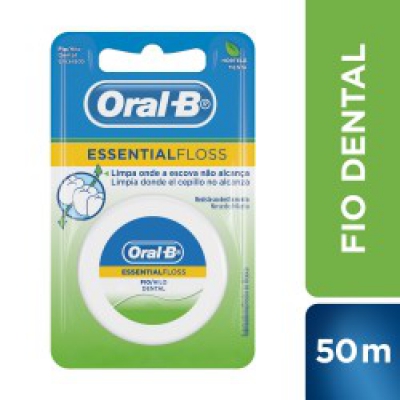 Fio Dental Oral B Essential Floss Menta 50M