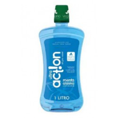 Enxaguante Bucal Ultra Action Menta 1L
