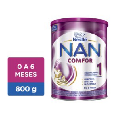 Fórmula Infantil Nestle Nan Comfor 1 800G
