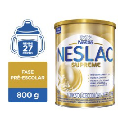 Composto Lácteo Neslac Supreme 800G