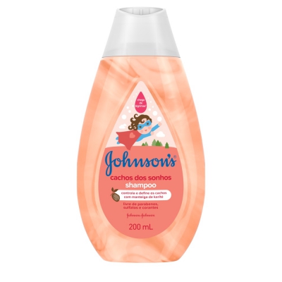 Shampoo Johnsons Baby Cabelos Cacheados 200ML