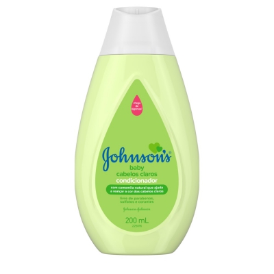 Condicionador Johnsons Baby Cabelos Claros 200ML