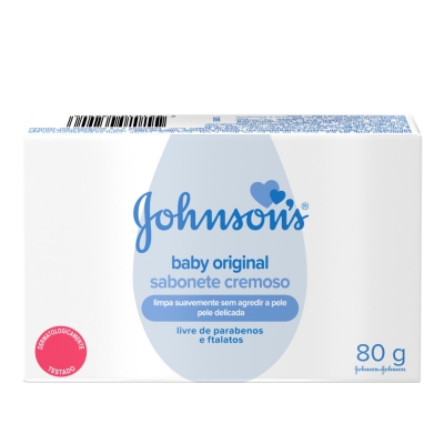 Sabonete Johnsons Baby Suave 80G