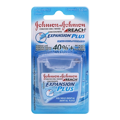 Fio Dental Johnson e Johnson Reach Fio Hilo 50M