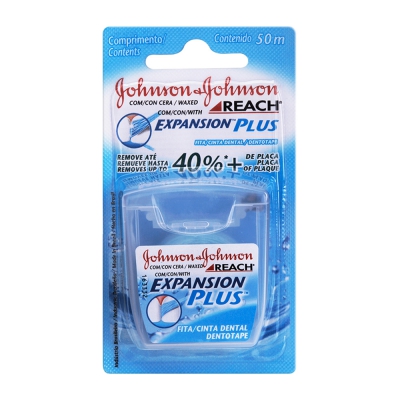 Fita Dental Johnson e Johnson Fita Cinta 50M