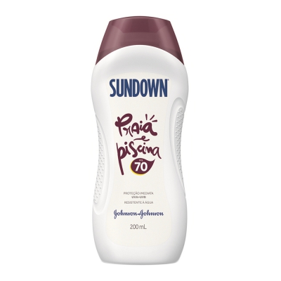 Protetor Solar Sundown Fps70 Praia e Piscina 200ML