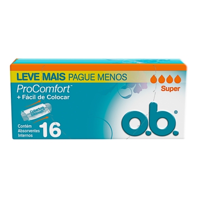 Absorvente Ob Pro Comfort Super 16Un