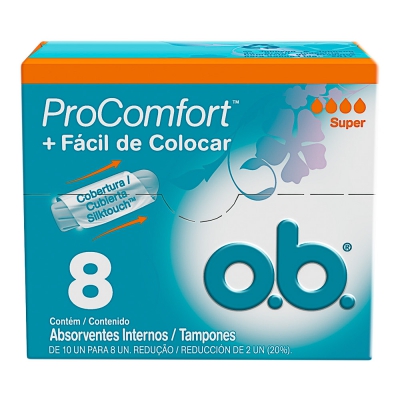 Absorvente Ob Pro Comfort Super 8Un