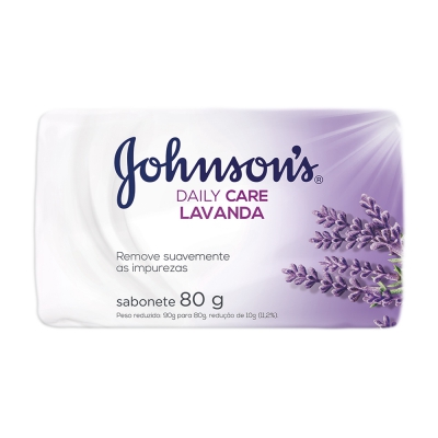 Sabonete Johnsons Lavanda 80G