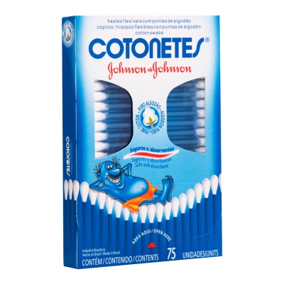Hastes Flexíveis Johnson e Johnson 75Un