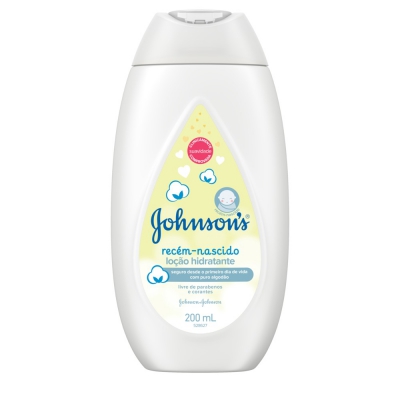 Hidratante Johnsons Baby Recém Nascido 200ML
