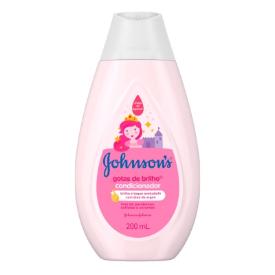 Condicionador Johnsons Baby Gotas e Brilho 200ML