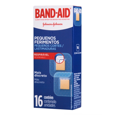 Band Aid Pequenos Ferimentos 16Un