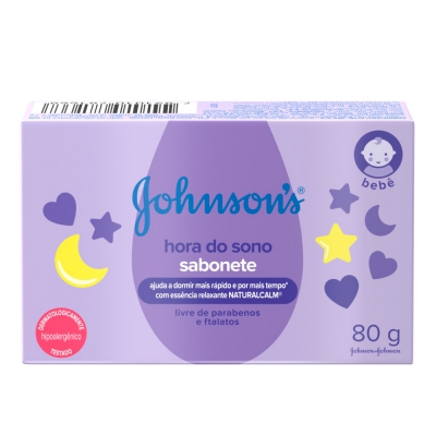 Sabonete Johnsons Baby Hora do Sono 80G